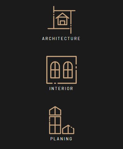 T3 Architectural - Homepage Design - Mobile - Icons