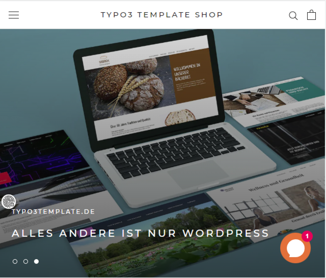 Template Shop für TYPO3