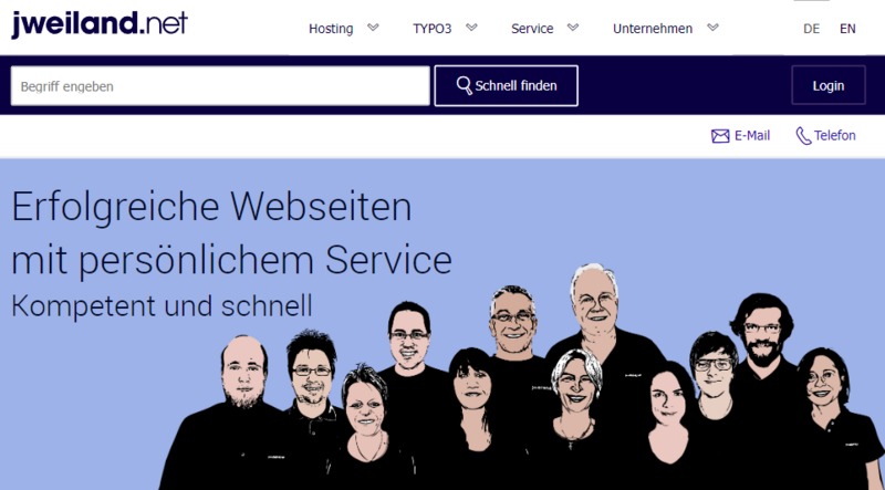 jWeiland - Successful websites with personal service